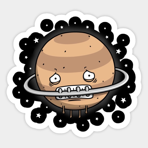 Saturn Orthodontics! Sticker by Raffiti